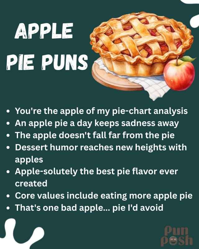 Apple  Pie Puns