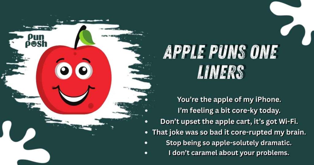Apple Puns One Liners