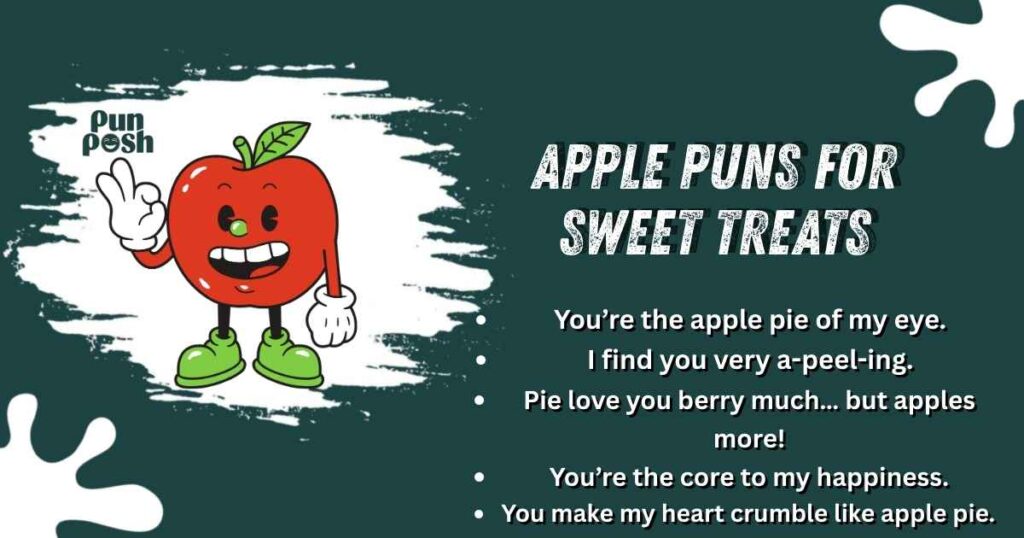 Apple Puns for Sweet Treats