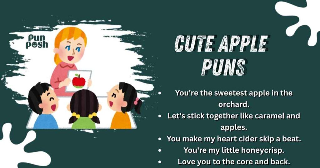 Cute Apple Puns