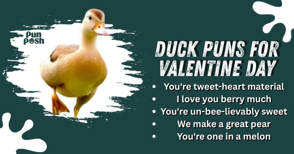 Duck Puns For Valentine Day