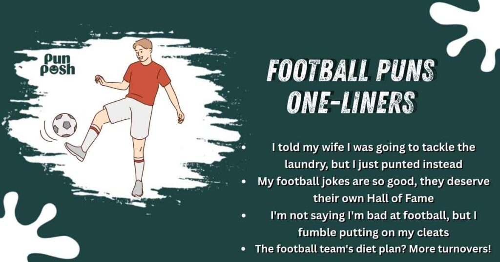 Football Puns One-Liners