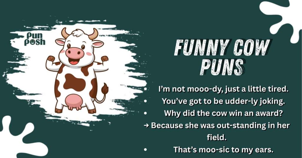 Funny Cow Puns