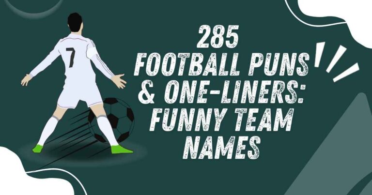 Funny football puns