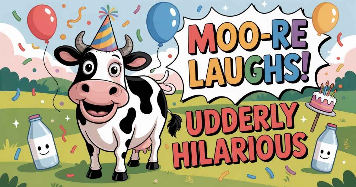 210 Cow Puns Short Funny One Liners For Birthdays