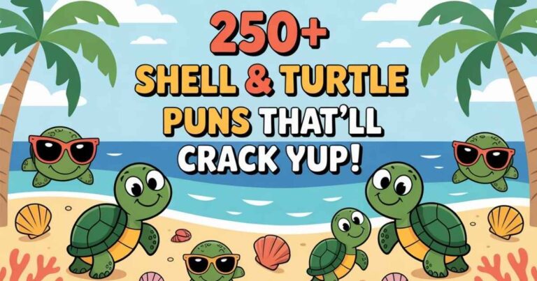 300 Turtle Puns: Cute One-Liner Insta Captions for Birthday & Love