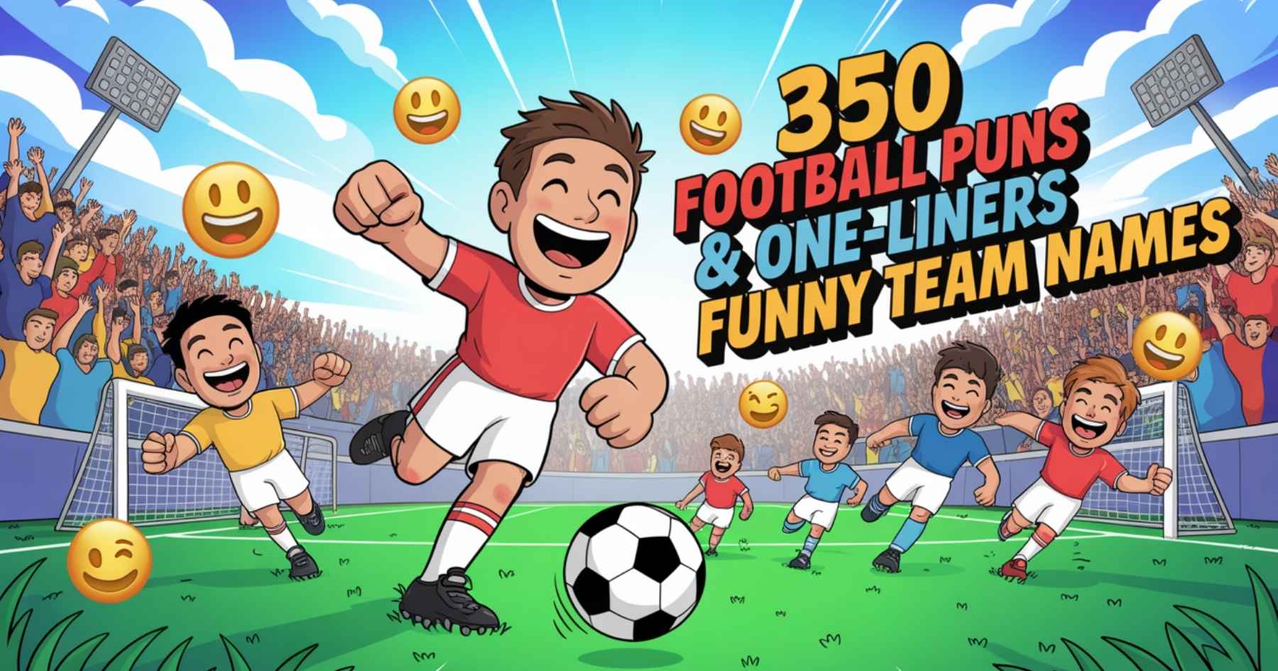 350 Football Puns & One-Liners: Funny Team Names