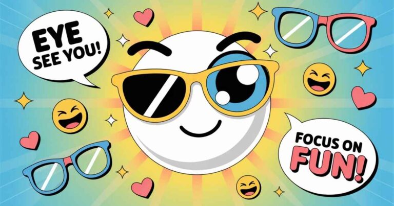 360 Eye Puns & Jokes: Short One Liners Captions For Adults