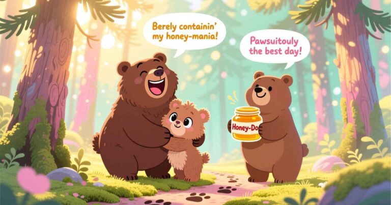 500 Funny Bear Puns: Cute Short One Liners for Instagram, Kids & Valentineās Day