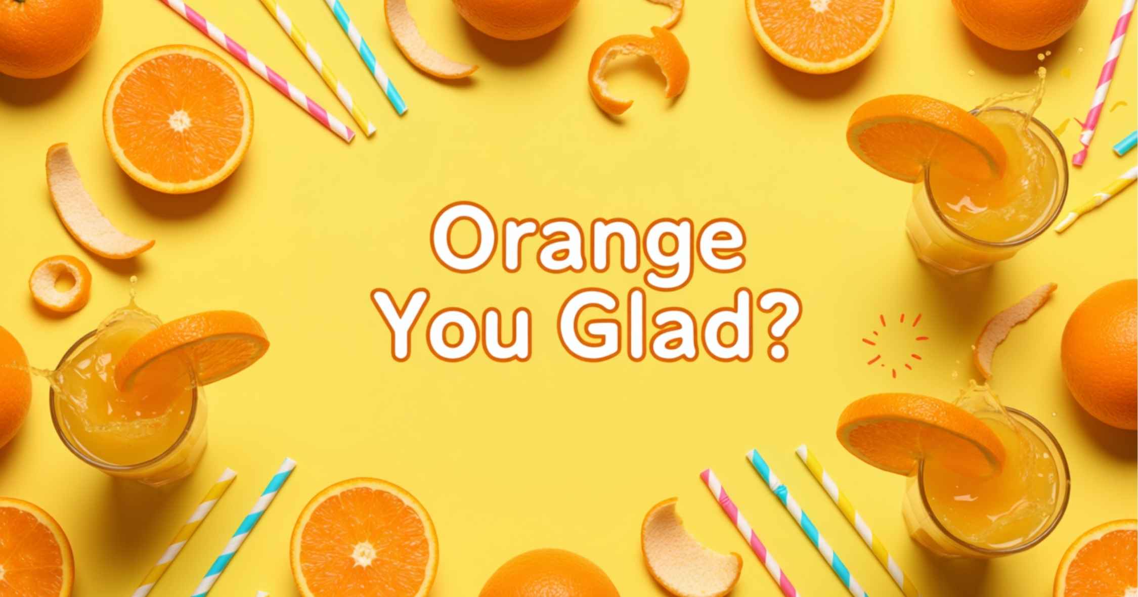 500 Orange Puns: Short, Cute & Funny One-Liner Captions