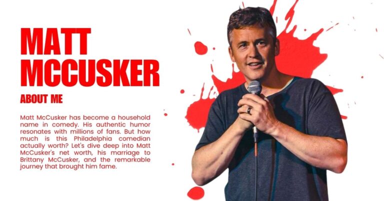 Matt McCusker Net Worth: Wife, Age & Biography | Update 2025