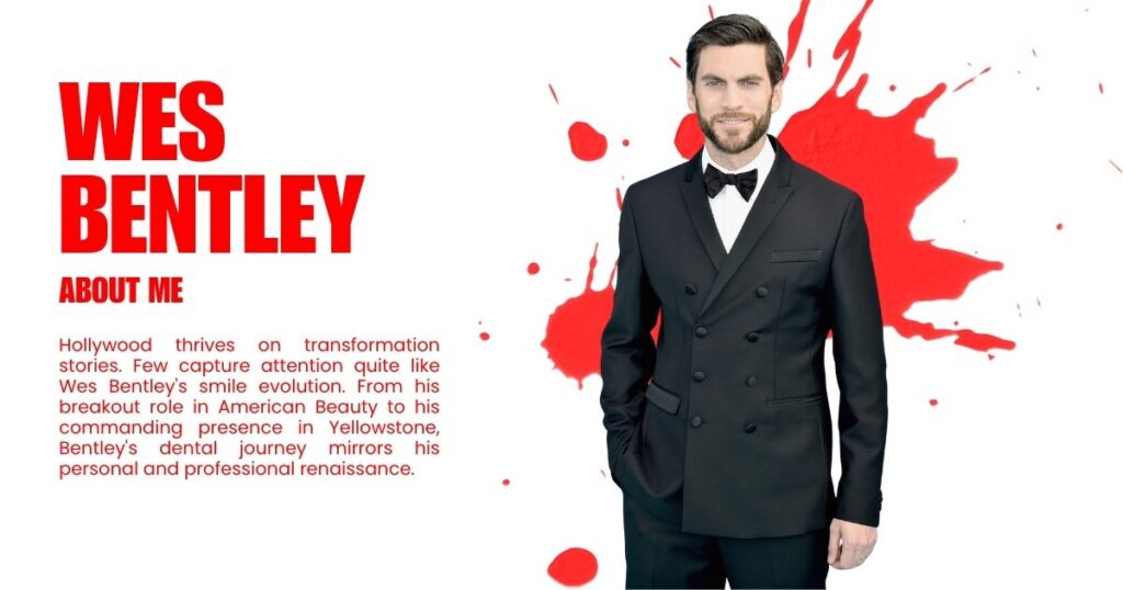 The Evolution of Wes Bentley’s Smile: A Deep Dive into His Dental Journey