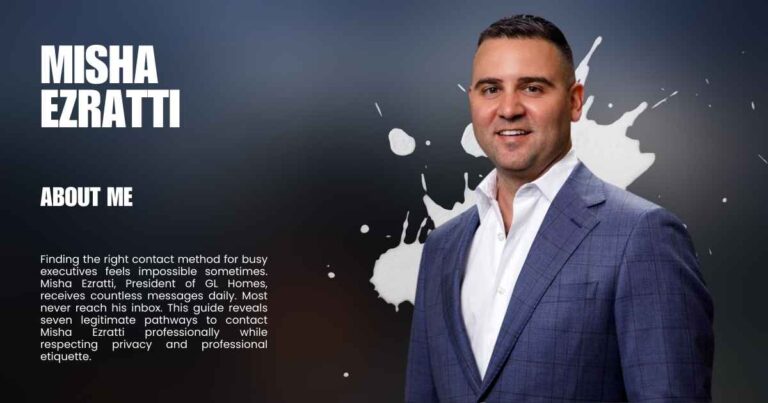 Misha Ezratti Email 7 Safe Ways to Connect Fast