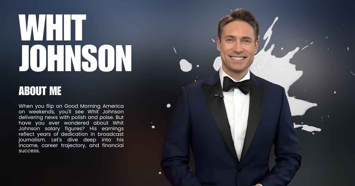 Whit Johnson Salary Earnings, Income & Career