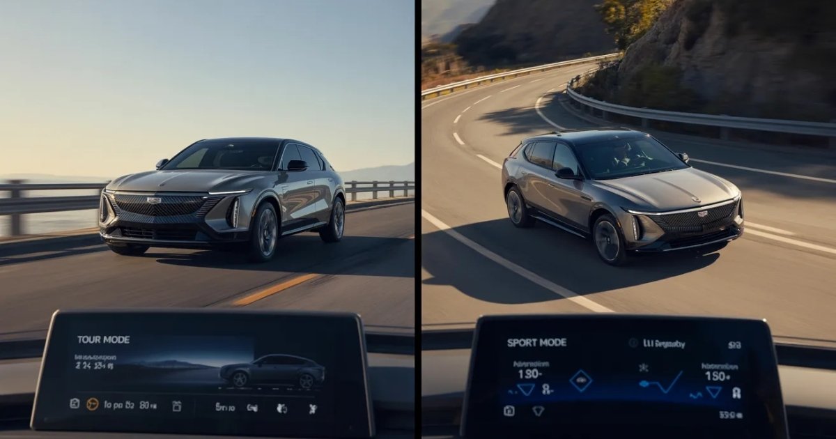 Do the Driving Modes in Cadillac Lyriq Offer Different Ranges or Battery Usages?